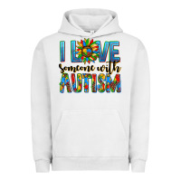 Pigment Lunar Rock ı love someone with autism Urban Hoodie - AdoDesignShop