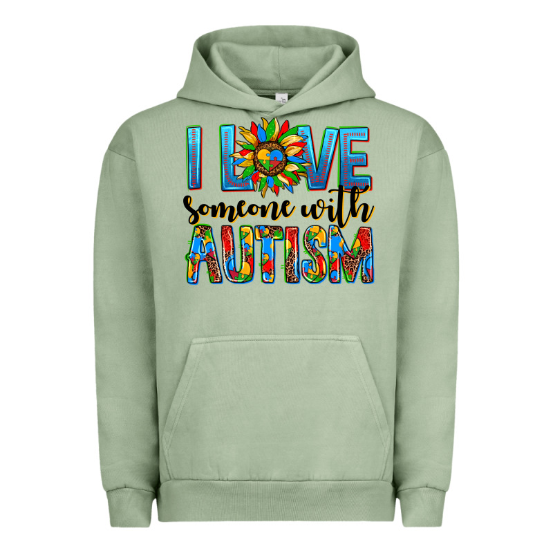 ı Love Someone With Autism Urban Hoodie by AdoDesignShop | Teevron