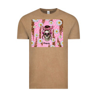 Vintage Coffee skull mom pink glitter with daisy Vintage Tee - TumblerDesignByShophia