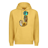 Antique Gold farm life alphabet lowercase letters j Premium Hoodie - BundleAndBundleShop