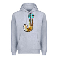 Heather Grey farm life alphabet lowercase letters j Premium Hoodie - BundleAndBundleShop