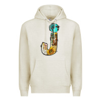 Oatmeal Heather farm life alphabet lowercase letters j Premium Hoodie - BundleAndBundleShop