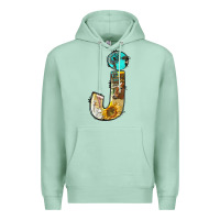 Seafoam farm life alphabet lowercase letters j Premium Hoodie - BundleAndBundleShop