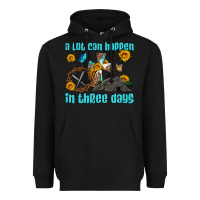 Black easter a lot can happen in three days western sunflowers Heavyweight Hoodie - Artiststas