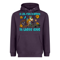 Plum easter a lot can happen in three days western sunflowers Heavyweight Hoodie - Artiststas