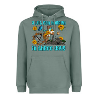 Sage easter a lot can happen in three days western sunflowers Heavyweight Hoodie - Artiststas