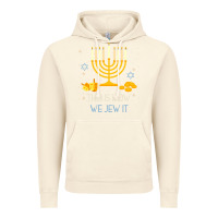 Vintage Artic this is how we jew it funny jewish ugly hanukkah christmas Vintage Hoodie - minhPixels