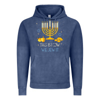 This Is How We Jew It Funny Jewish Ugly Hanukkah Christmas Vintage Hoodie | Teevron