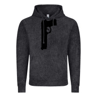 Vintage Black THE SOPRANOS GUN Vintage Hoodie - minhPixels