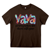 Chocolate Brown yaya Heavy Core Tee - Artiststas