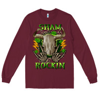 Burgundy Sham rockin St. Patrick's Day Long Sleeve Tee - CowGirlArtShop