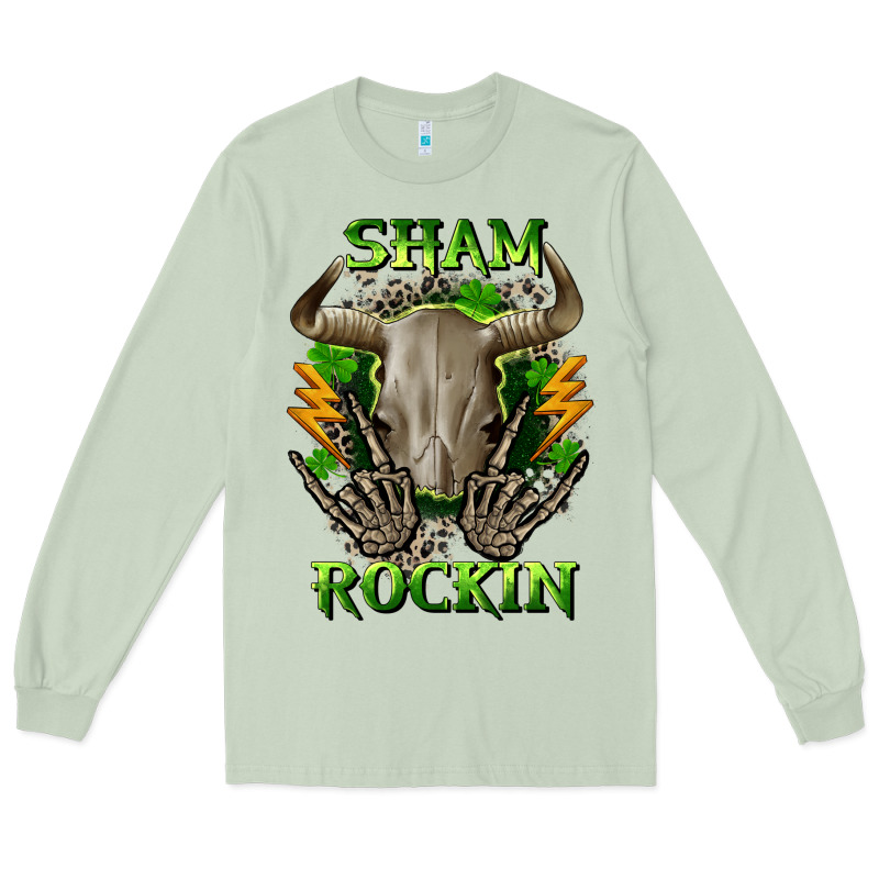 Sham Rockin St. Patrick's Day Long Sleeve Tee by CowGirlArtShop | Teevron
