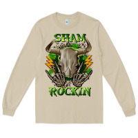 Mushroom Sham rockin St. Patrick's Day Long Sleeve Tee - CowGirlArtShop