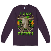 Plum Sham rockin St. Patrick's Day Long Sleeve Tee - CowGirlArtShop