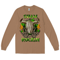 Toasted Coconut Sham rockin St. Patrick's Day Long Sleeve Tee - CowGirlArtShop