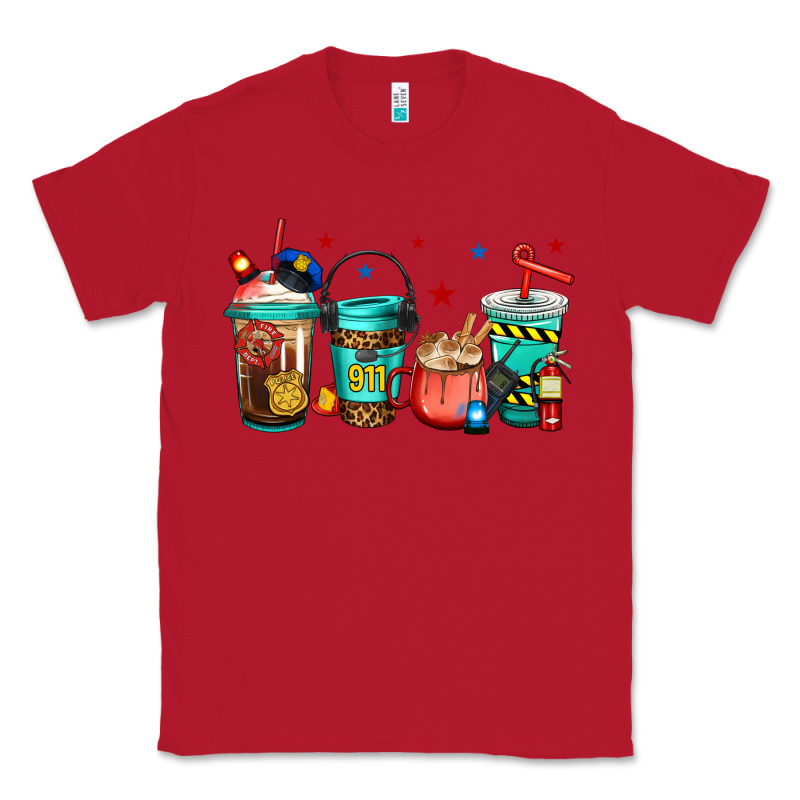 911 Police Firefighter Dispatcher Classic Tee by Jasminsmagicworld | Teevron