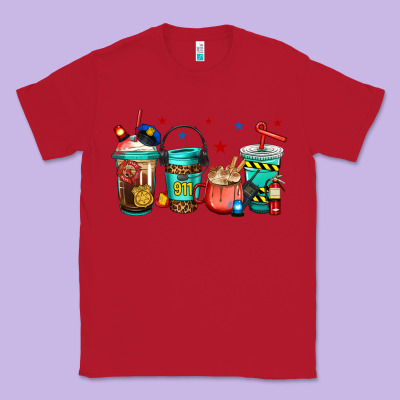 911 Police Firefighter Dispatcher Classic Tee Designed By Jasminsmagicworld