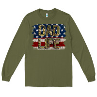 Army Green Dad Life Long Sleeve Tee - Jasminsmagicworld