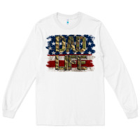 White Dad Life Long Sleeve Tee - Jasminsmagicworld