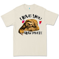 Bone Valentine Sloth, I Love You Slow Much Premium Tee - Bettercallsaul
