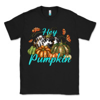 Black Hey Pumpkin Classic Tee - texasbilliewilder