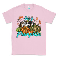 Bubblegum Pink Hey Pumpkin Classic Tee - texasbilliewilder