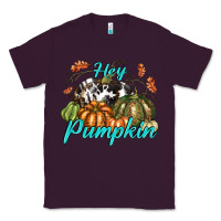 Plum Hey Pumpkin Classic Tee - texasbilliewilder