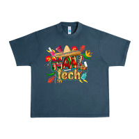 Midnight Navy cinco de mayo nail tech Urban Heavy Tee - CowGirlArtShop