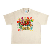 Sandshell cinco de mayo nail tech Urban Heavy Tee - CowGirlArtShop