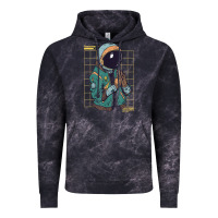 Cloud Black astronaut space travel retro aesthetic streetwear t shirt Vintage Hoodie - minhPixels