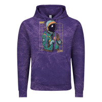 Cloud Purple astronaut space travel retro aesthetic streetwear t shirt Vintage Hoodie - minhPixels
