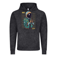 Vintage Black astronaut space travel retro aesthetic streetwear t shirt Vintage Hoodie - minhPixels