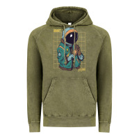 Vintage Olive astronaut space travel retro aesthetic streetwear t shirt Vintage Hoodie - minhPixels