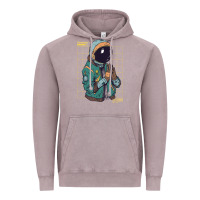Vintage Zinc astronaut space travel retro aesthetic streetwear t shirt Vintage Hoodie - minhPixels