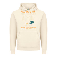 Vintage Artic welcome to camp quitcherbitchin camping camp quitcherbitchin Vintage Hoodie - minhPixels