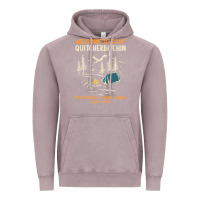 Vintage Zinc welcome to camp quitcherbitchin camping camp quitcherbitchin Vintage Hoodie - minhPixels
