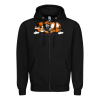 Black Hallowen Panda Zipper Hoodie - LillyAllenDesigns
