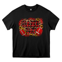 Black game day football Heavy Core Tee - JahusDesignShop