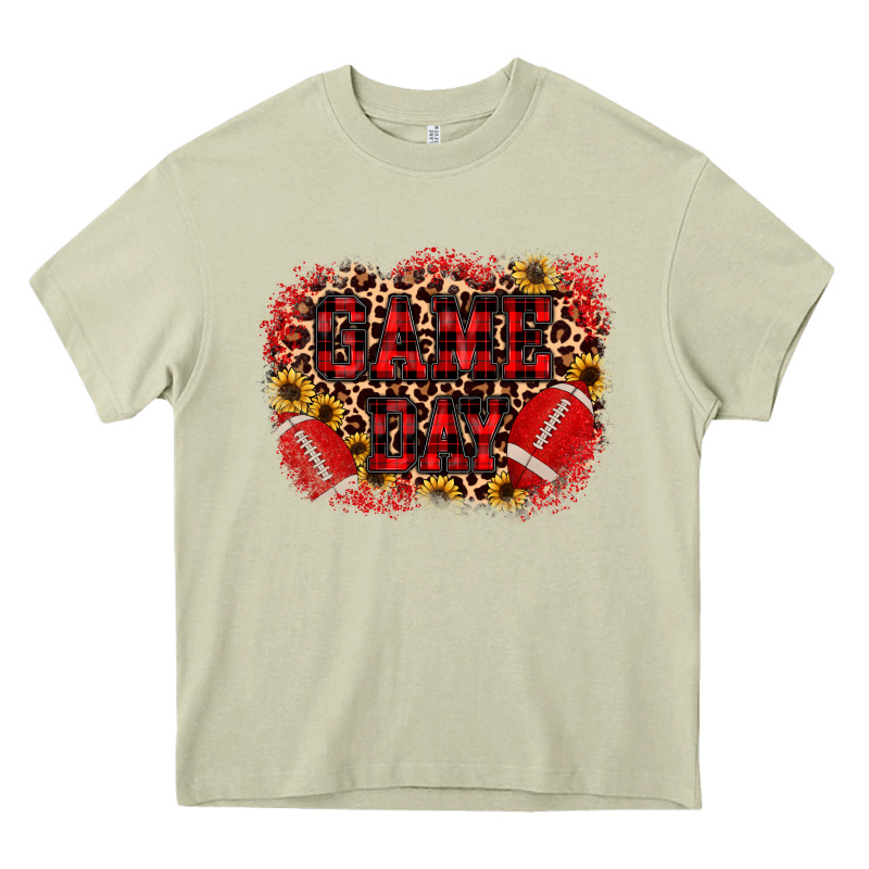 Game Day Football Heavy Core Tee by JahusDesignShop | Teevron