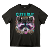 Asphalt cute but feral Heavy Core Tee - Artiststas