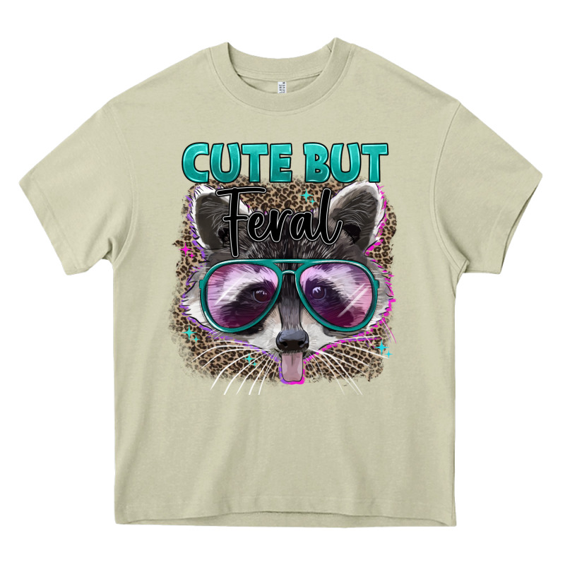 Cute But Feral Heavy Core Tee by Artiststas | Teevron