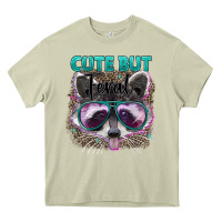 Mossy cute but feral Heavy Core Tee - Artiststas
