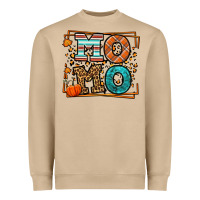 Mushroom Fall Autumn Leopard Momo Heavyweight Sweatshirt - LillyAllenDesigns