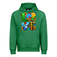 Emerald love with heart sunflower Urban Hoodie - AdoDesignShop