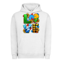 Pigment Lunar Rock love with heart sunflower Urban Hoodie - AdoDesignShop