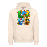 Sandshell love with heart sunflower Urban Hoodie - AdoDesignShop