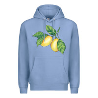 Colony Blue lemons Premium Hoodie - BundleAndBundleShop