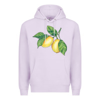 Lilac lemons Premium Hoodie - BundleAndBundleShop