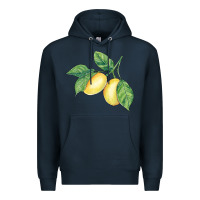 Navy lemons Premium Hoodie - BundleAndBundleShop