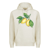 Oatmeal Heather lemons Premium Hoodie - BundleAndBundleShop